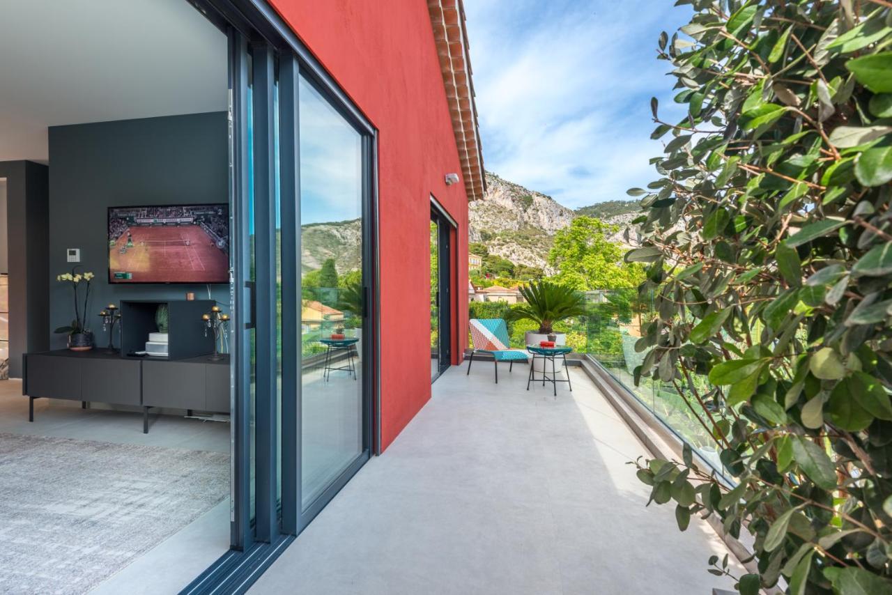 Deluxe Villa Graziella 200 M From The Beach Èze Exteriör bild
