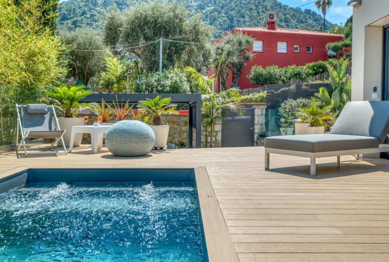 Deluxe Villa Graziella 200 M From The Beach Èze Exteriör bild