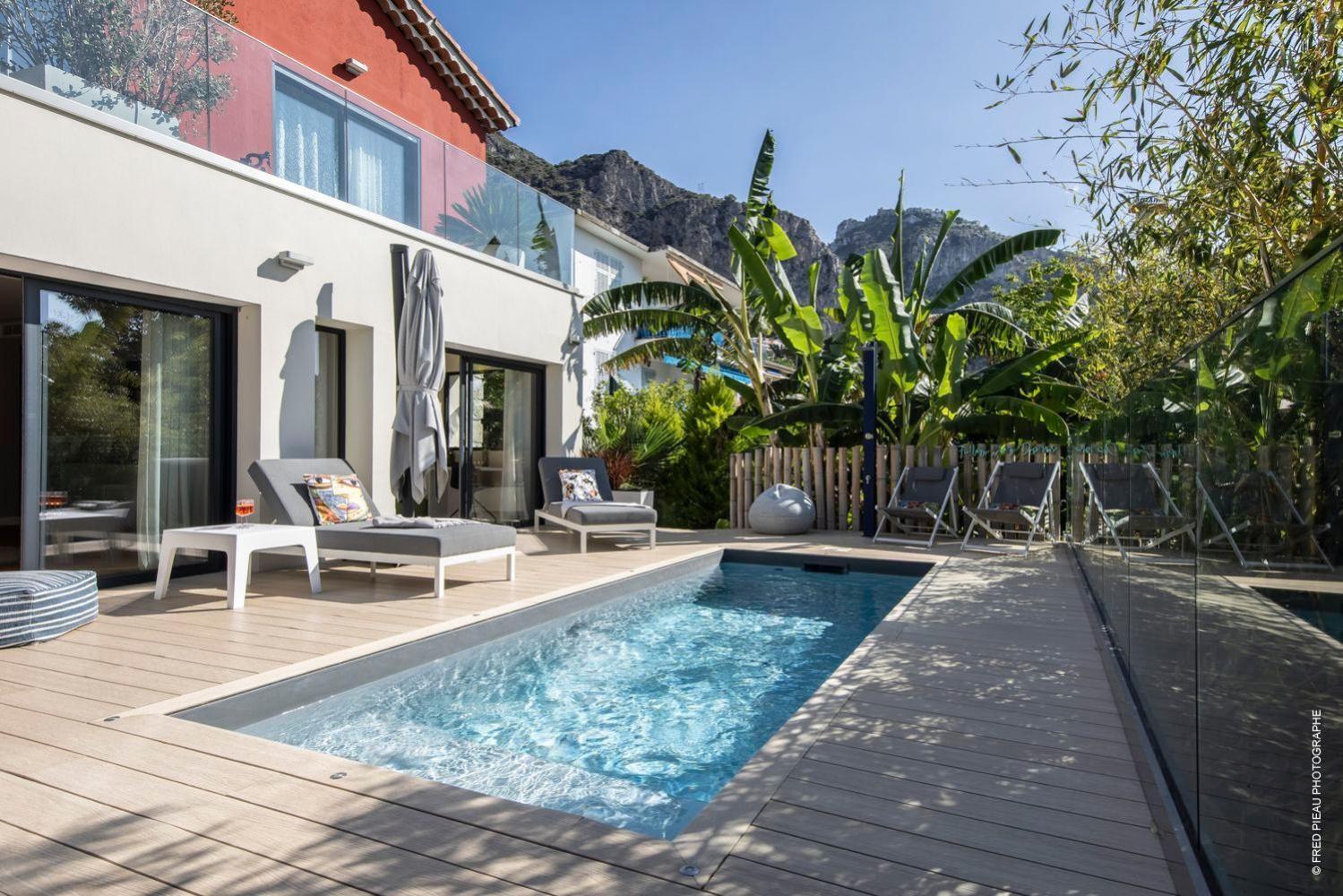 Deluxe Villa Graziella 200 M From The Beach Èze Exteriör bild
